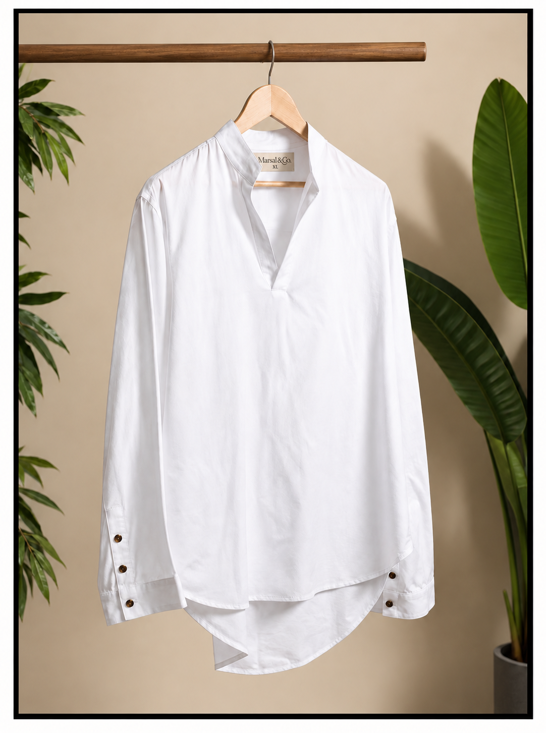 Snow White Henley