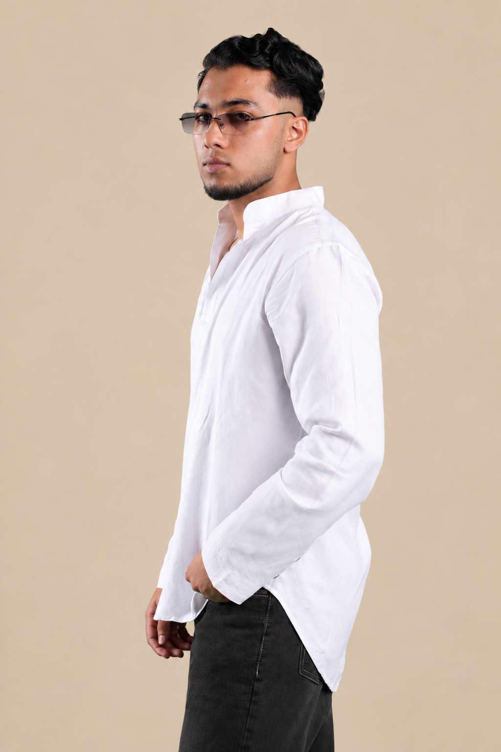 Snow White Henley